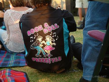 RnR jacket at the Scarborough Rock 'n' Roll Revival, Western Australia